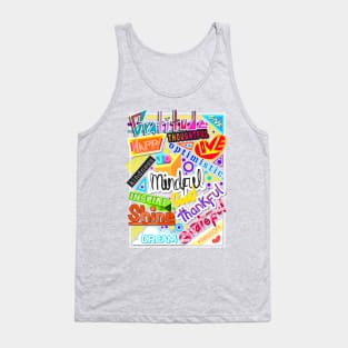 Positive Words Doodle Part 2 Tank Top